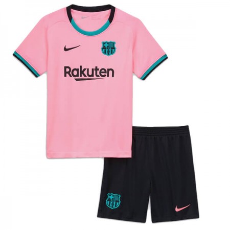 Jalkapallo Pelipaidat FC Barcelona Lasten 3 Paita 2020-2021 Lyhythihainen